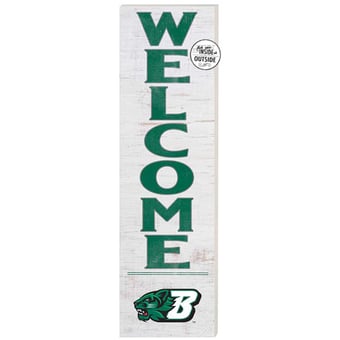 White Binghamton Bearcats 10'' x 35'' Indoor/Outdoor Welcome Sign