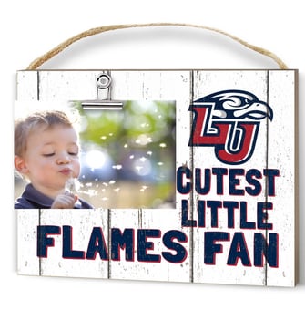 White Liberty Flames 8'' x 10'' Cutest Little Weathered Logo Clip Photo Frame