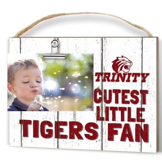 White Trinity Tigers 8'' x 10'' Cutest Little Weathered Logo Clip Photo Frame