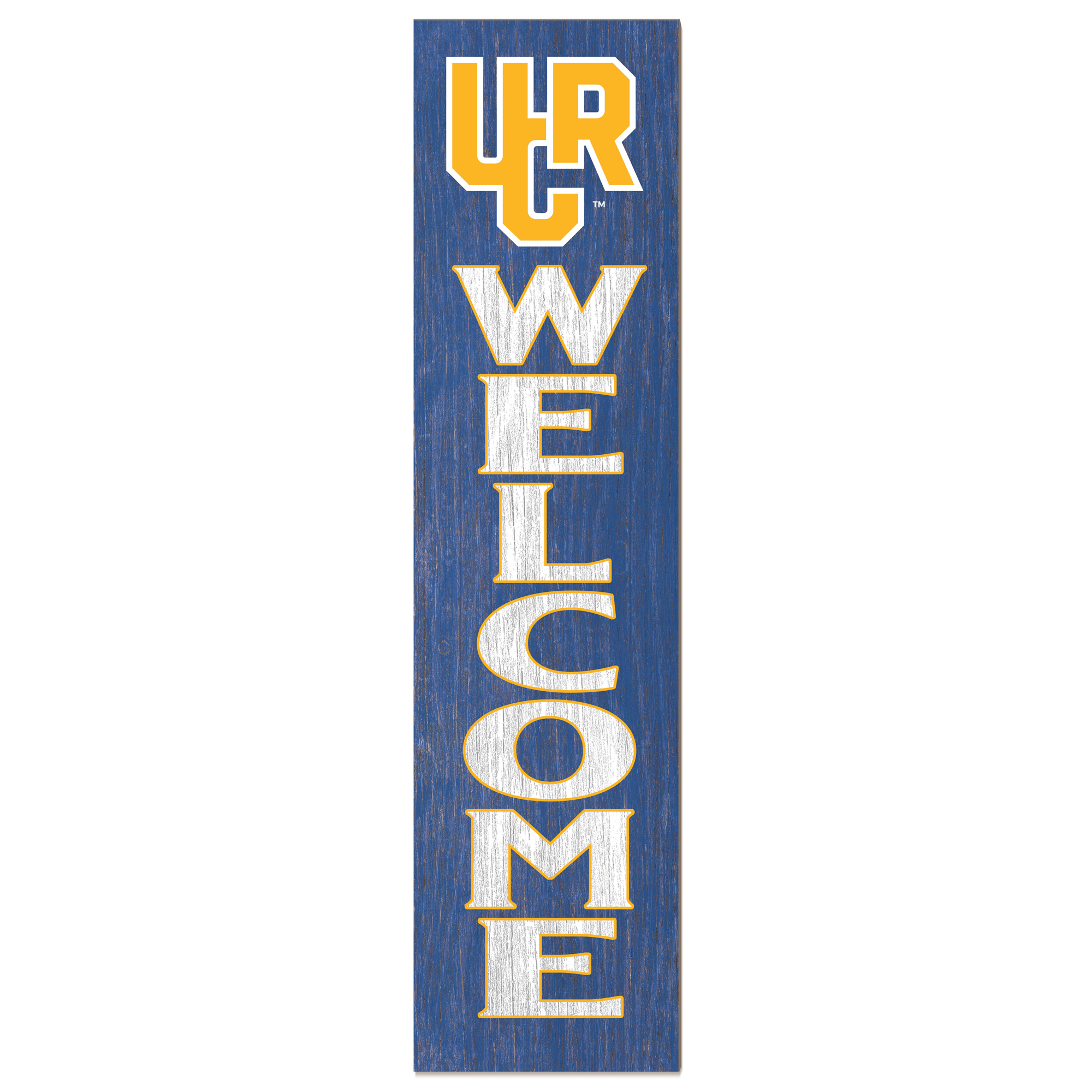 UC Riverside Highlanders 12'' x 48'' Welcome Outdoor Leaner