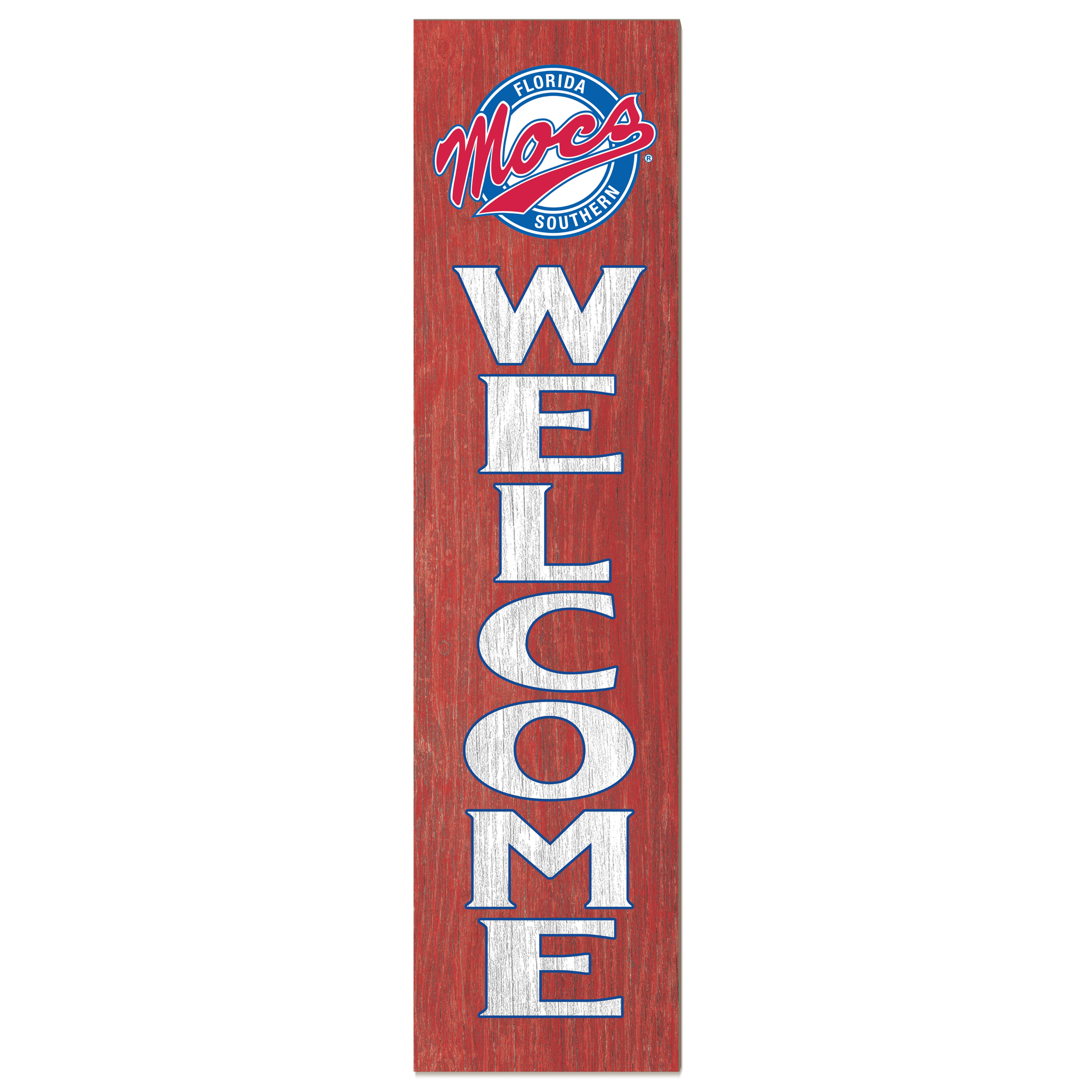 Florida Southern Moccasins 12” x 48” Welcome Outdoor Leaner Florida Southern Moccasins 12” x 48” Welcome Outdoor Leaner