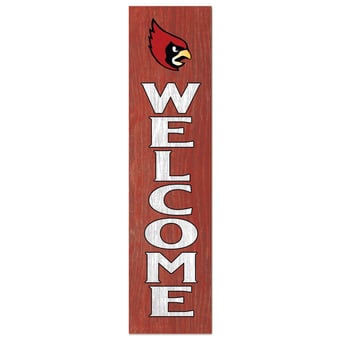 Catholic University Cardinals 12'' x 48'' Welcome Outdoor Leaner