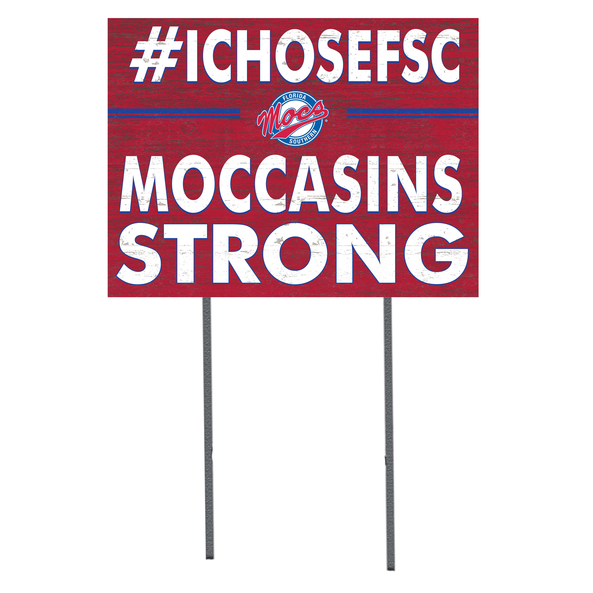 Florida Southern Moccasins 18'' x 24'' I Chose Lawn Sign