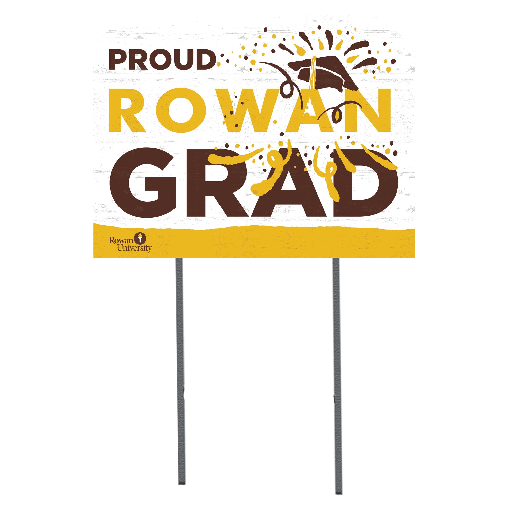 Rowan Profs 18'' x 24'' Grad Yard Sign