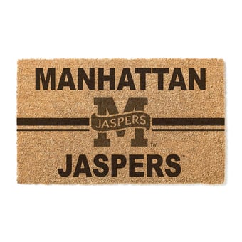 Manhattan Jaspers 18" x 30" Team Logo Doormat