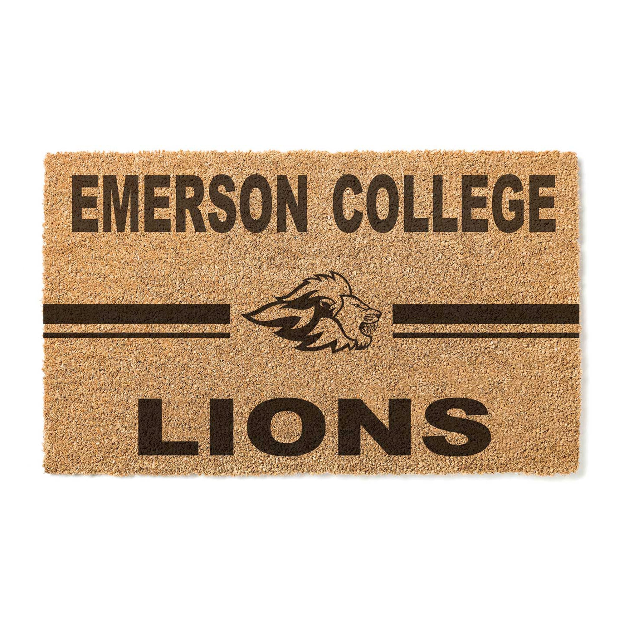 Emerson College Lions 18" x 30" Team Logo Doormat
