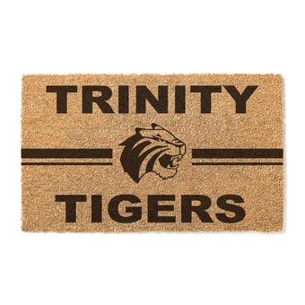 Trinity Tigers 18" x 30" Team Logo Doormat