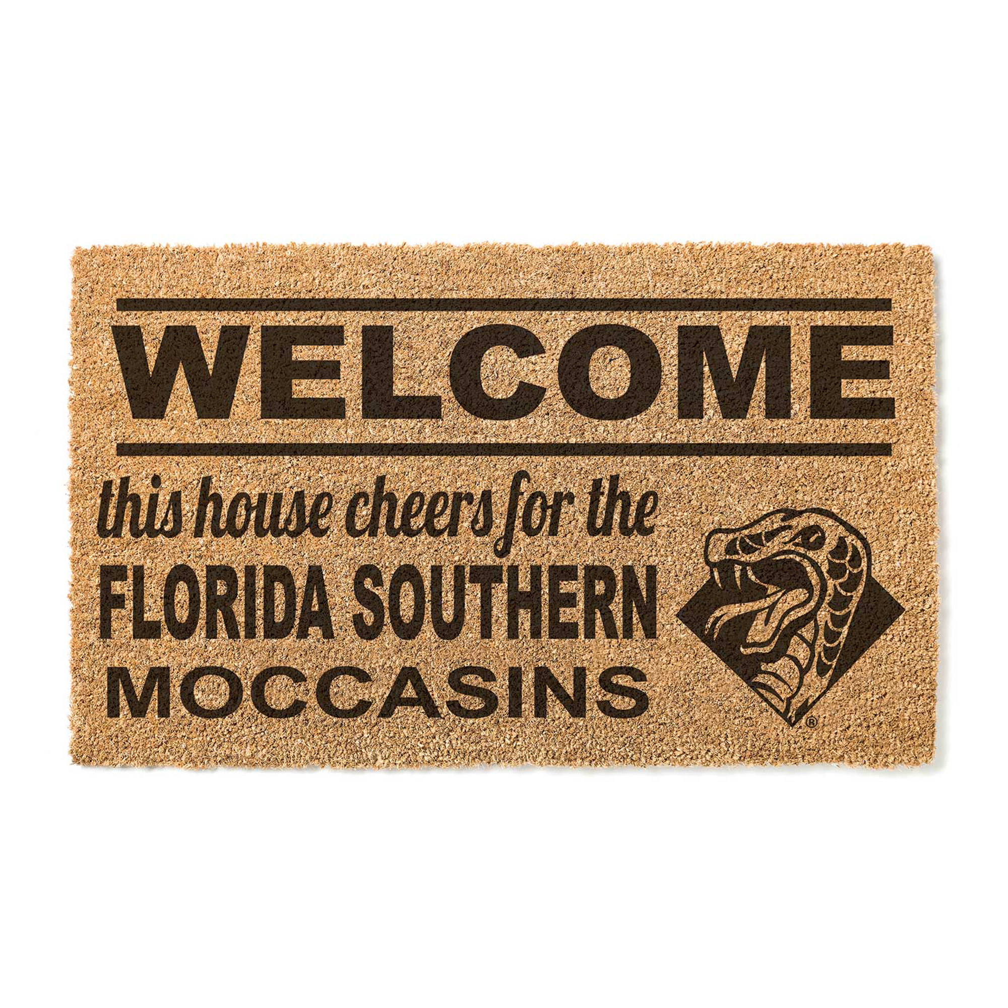 Florida Southern Mocs 18" x 30" Welcome Doormat