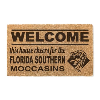 Florida Southern Mocs 18" x 30" Welcome Doormat