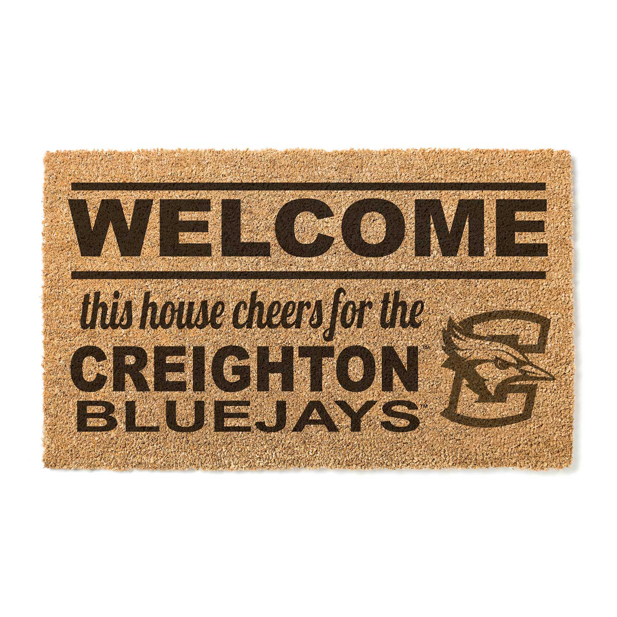 Creighton Bluejays 18" x 30" Welcome Doormat
