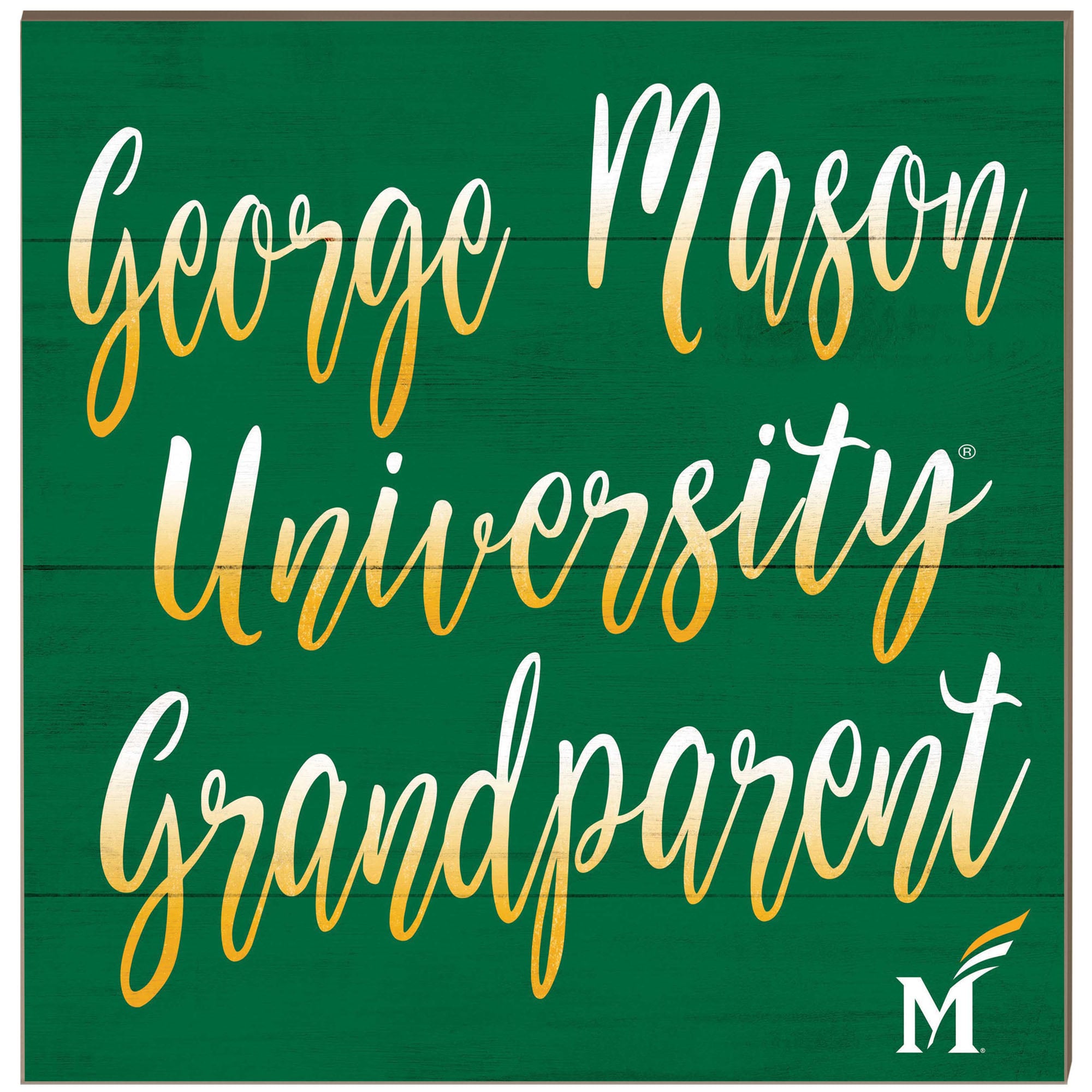 George Mason Patriots 10'' x 10'' Grandparent Plaque