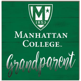 Manhattan Jaspers 10'' x 10'' Grandparent Plaque