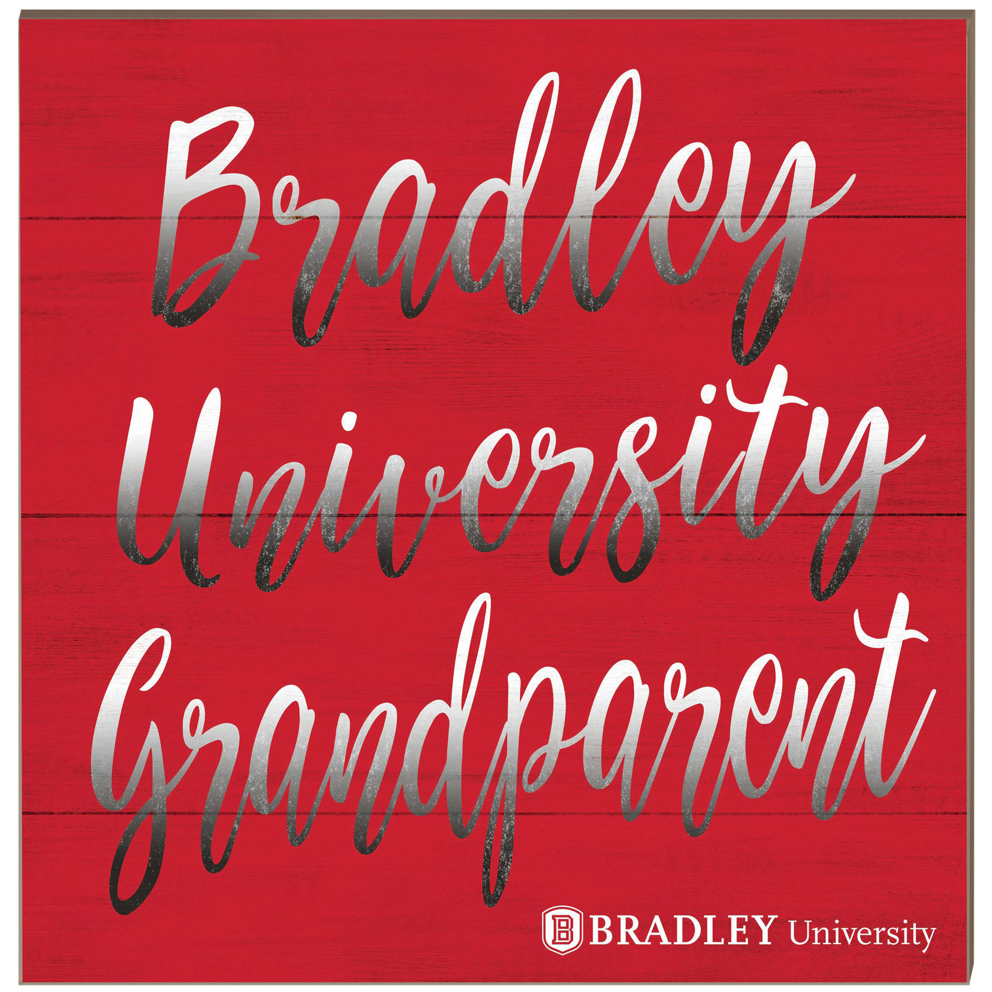 Bradley Braves 10'' x 10'' Grandparent Plaque