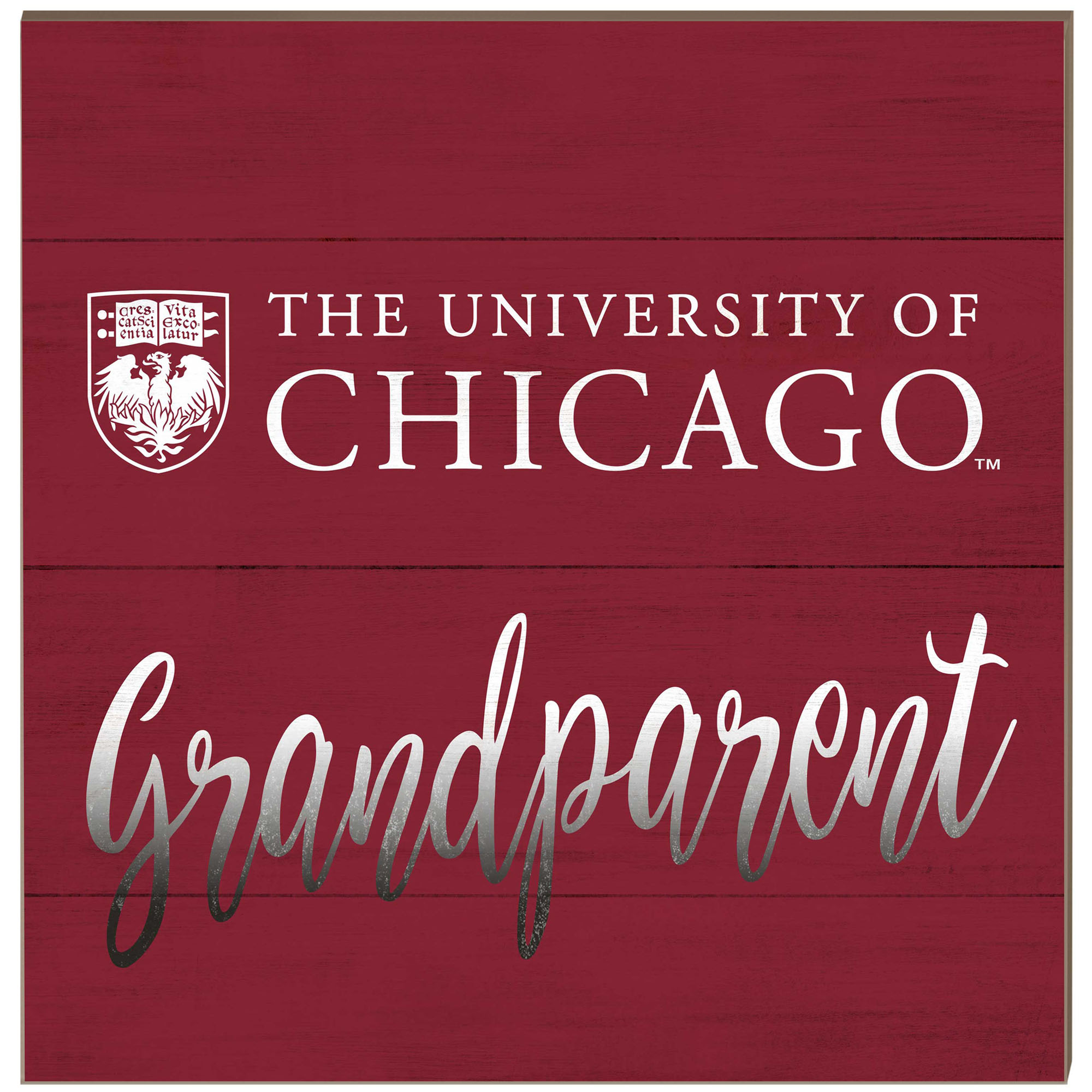 UChicago Maroons 10'' x 10'' Grandparent Plaque