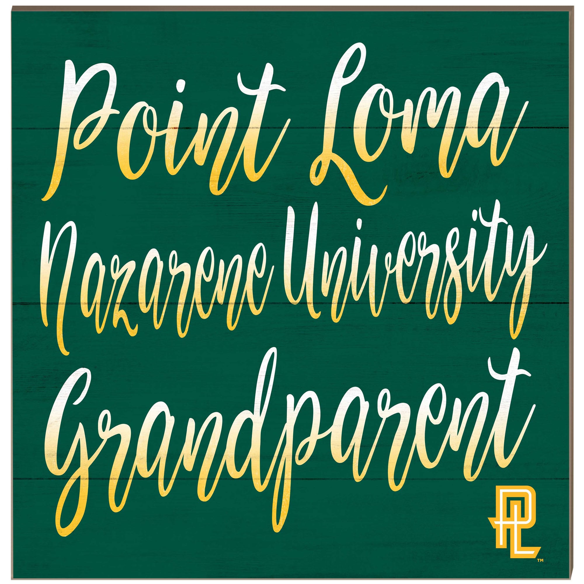 Point Loma Sea Lions 10'' x 10'' Grandparent Plaque
