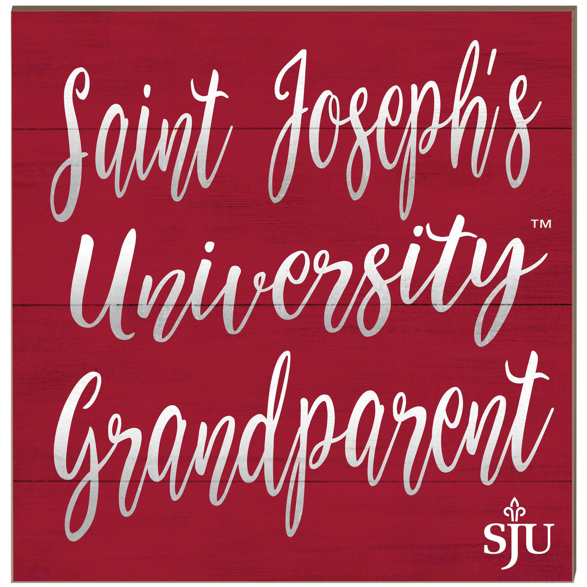 Saint Joseph's Hawks 10'' x 10'' Grandparent Plaque