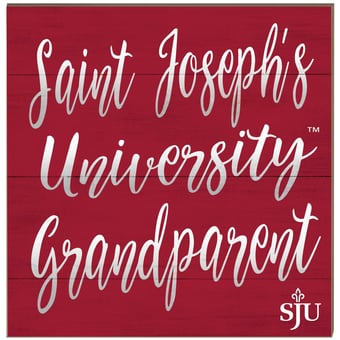 Saint Joseph's Hawks 10'' x 10'' Grandparent Plaque