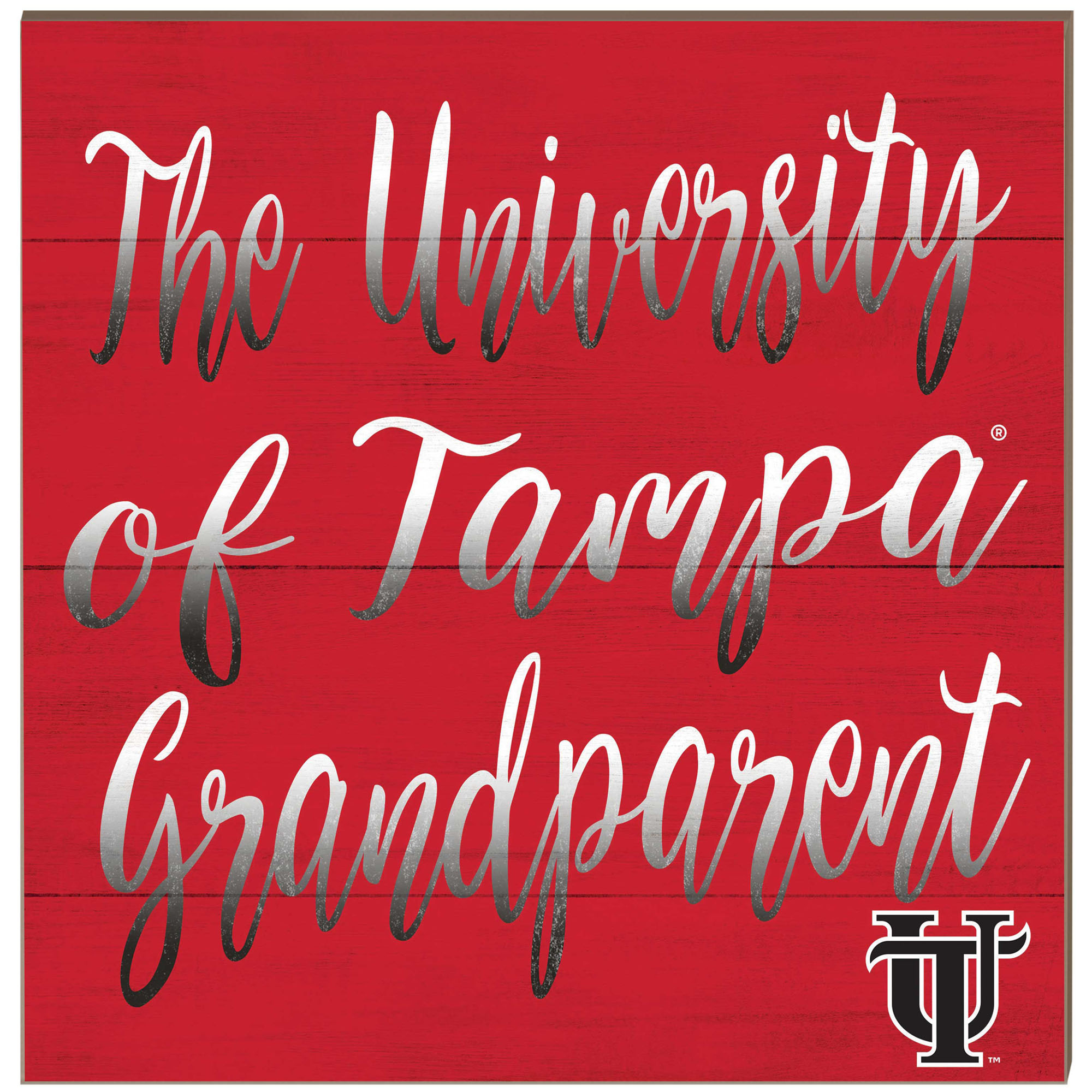 University of Tampa Spartans 10'' x 10'' Grandparent Plaque