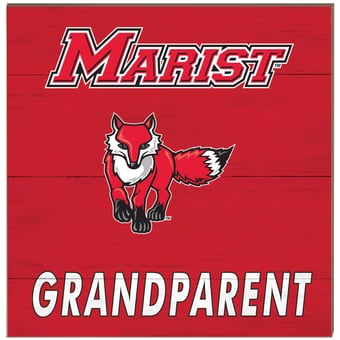 Marist Red Foxes 10'' x 10'' Grandparent Plaque