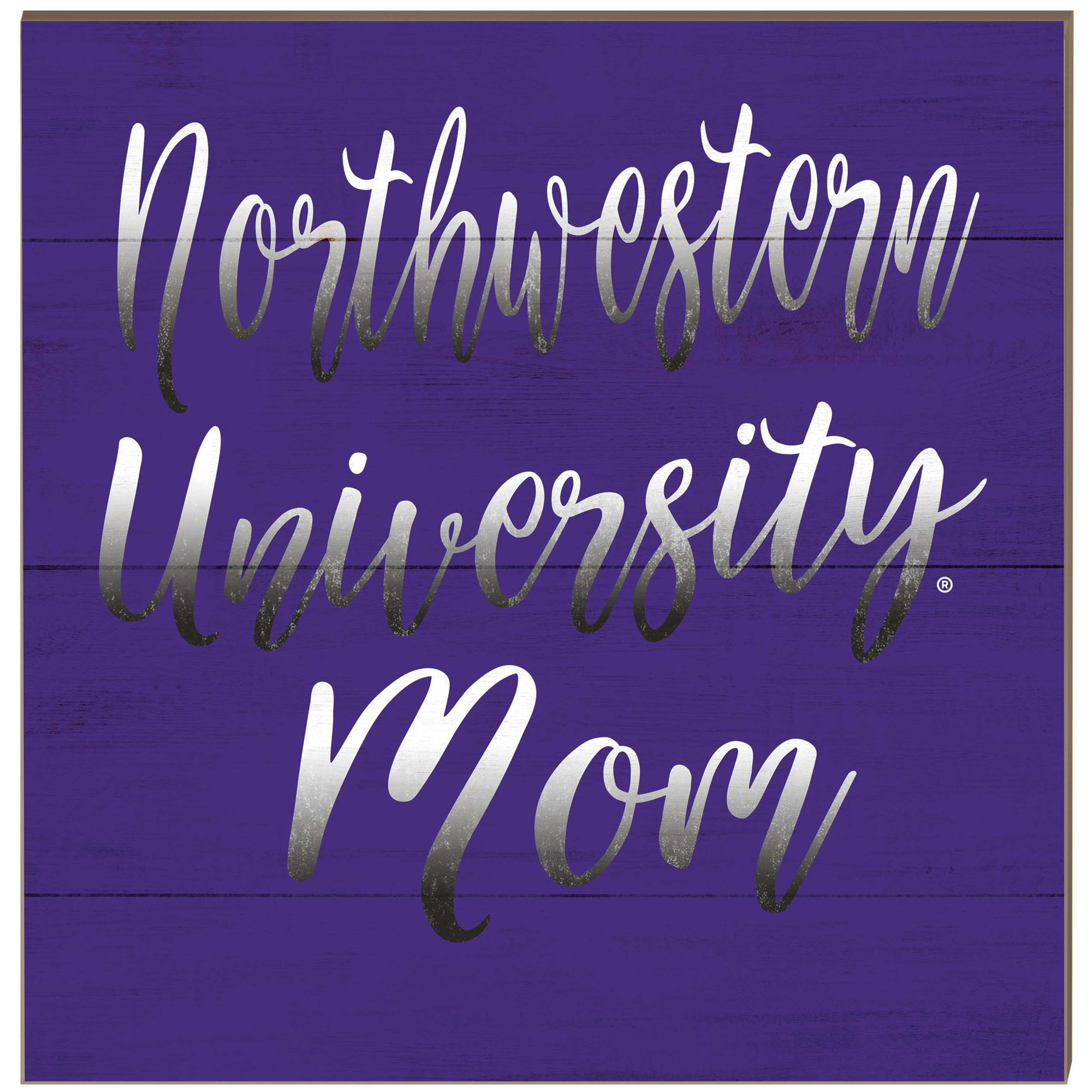 Northwestern Wildcats 10'' x 10'' Mom Plaque