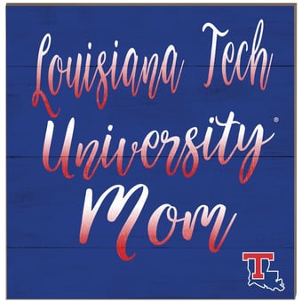 Louisiana Tech Bulldogs 10'' x 10'' Mom Plaque