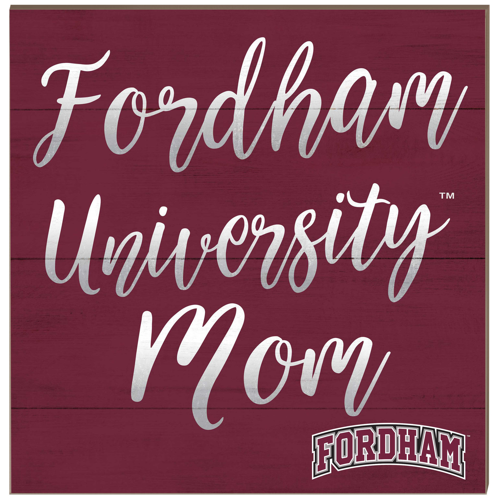 Fordham Rams 10'' x 10'' Mom Plaque