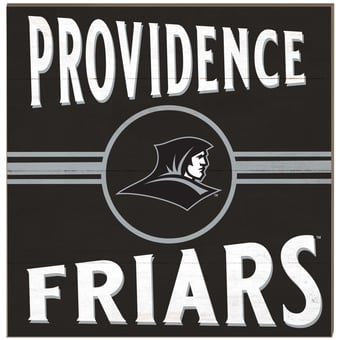 Providence Friars 10'' x 10'' Retro Team Sign