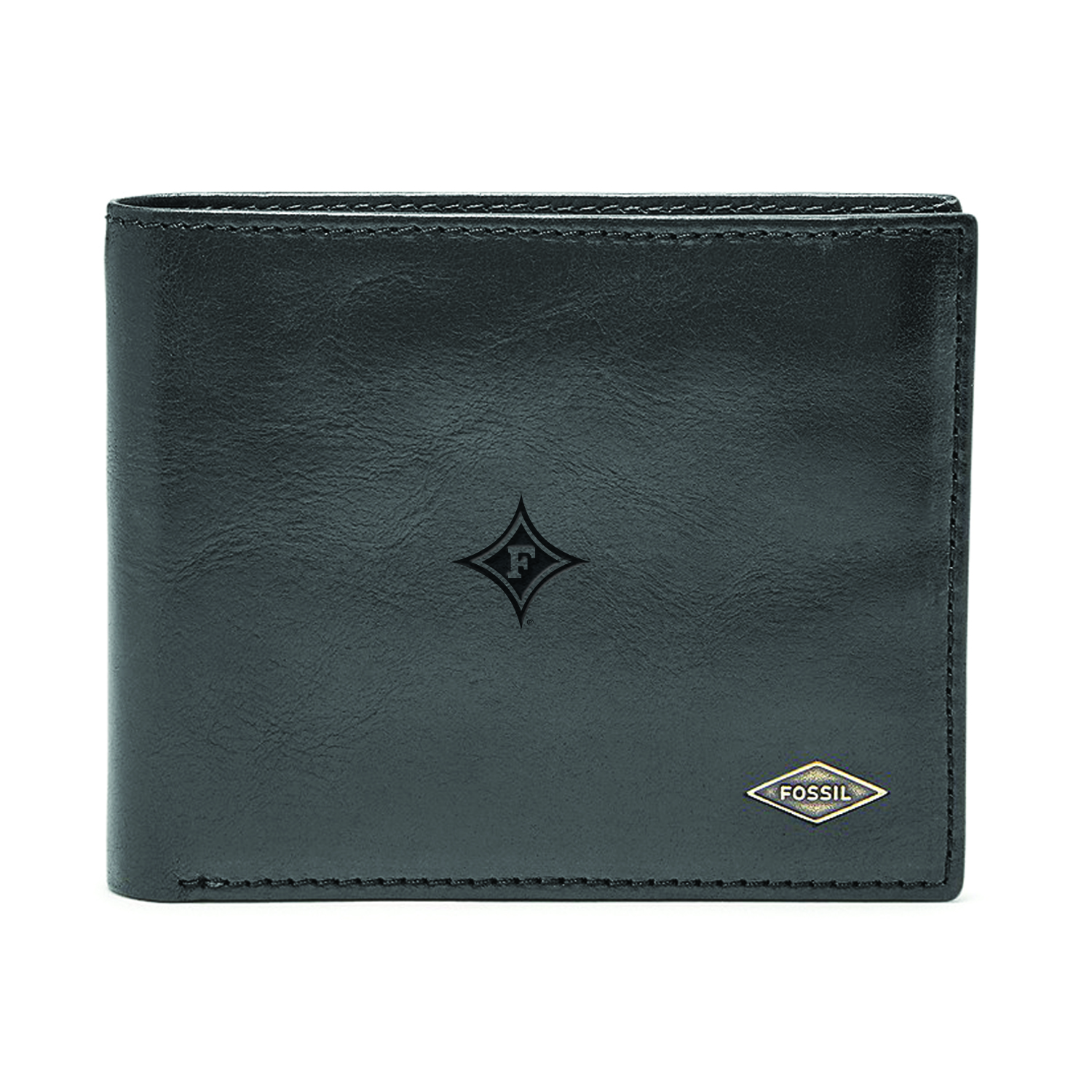 Men's Fossil Furman Paladins Leather Ryan RFID Flip ID Bifold Wallet