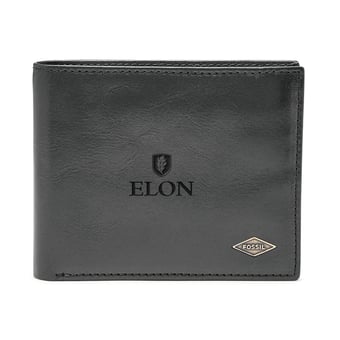 Men's Fossil Elon Phoenix Leather Ryan RFID Flip ID Bifold Wallet