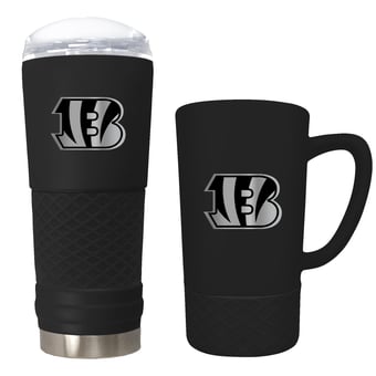 Cincinnati Bengals 24oz. Stealth Draft Tumbler and 15oz. Stealth Jump Mug Set