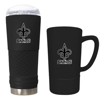 New Orleans Saints 24oz. Stealth Draft Tumbler and 15oz. Stealth Jump Mug Set