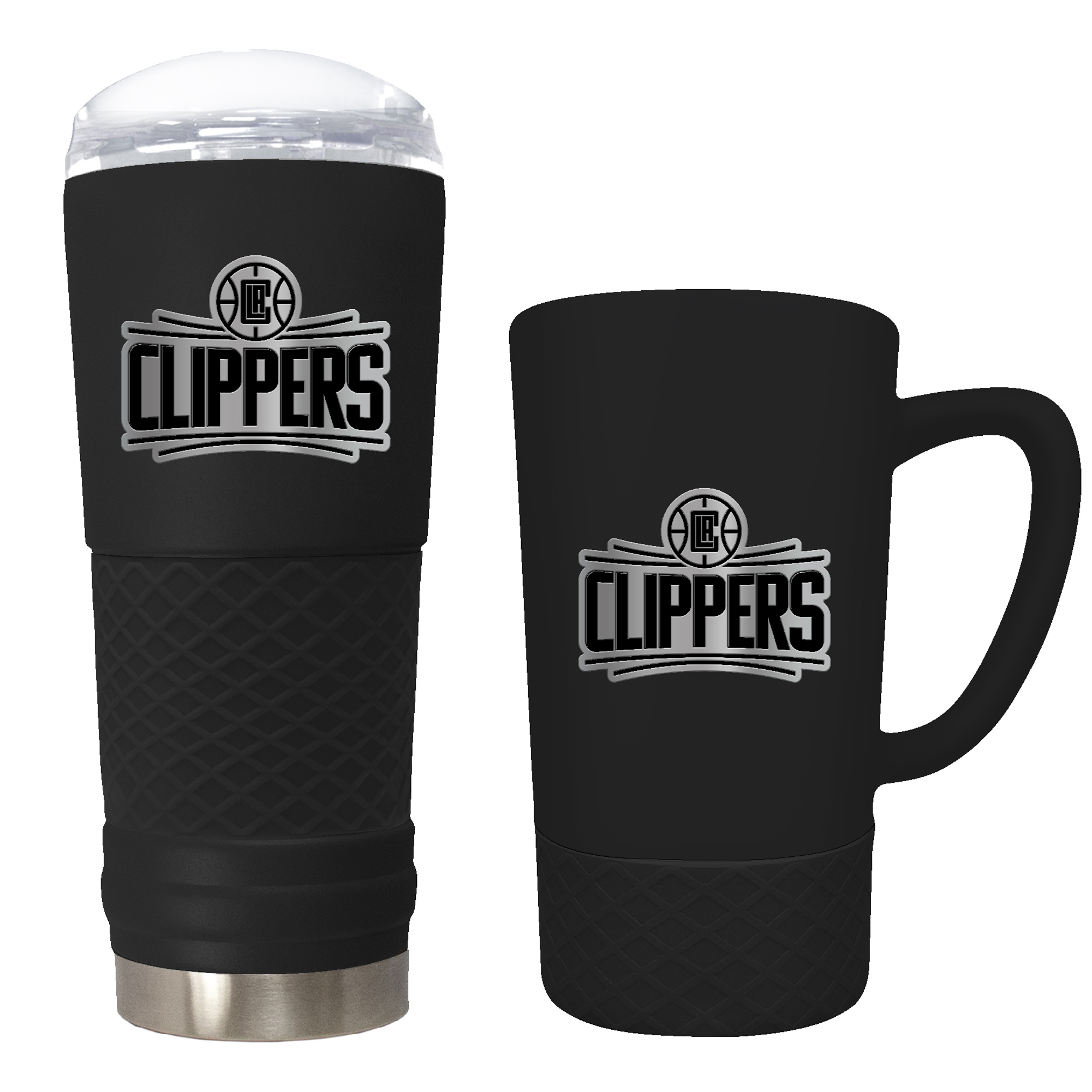 LA Clippers 24oz. Stealth Draft Tumbler and 15oz. Stealth Jump Mug Set