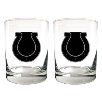 Indianapolis Colts 15oz. Legacy Rocks Glass Set