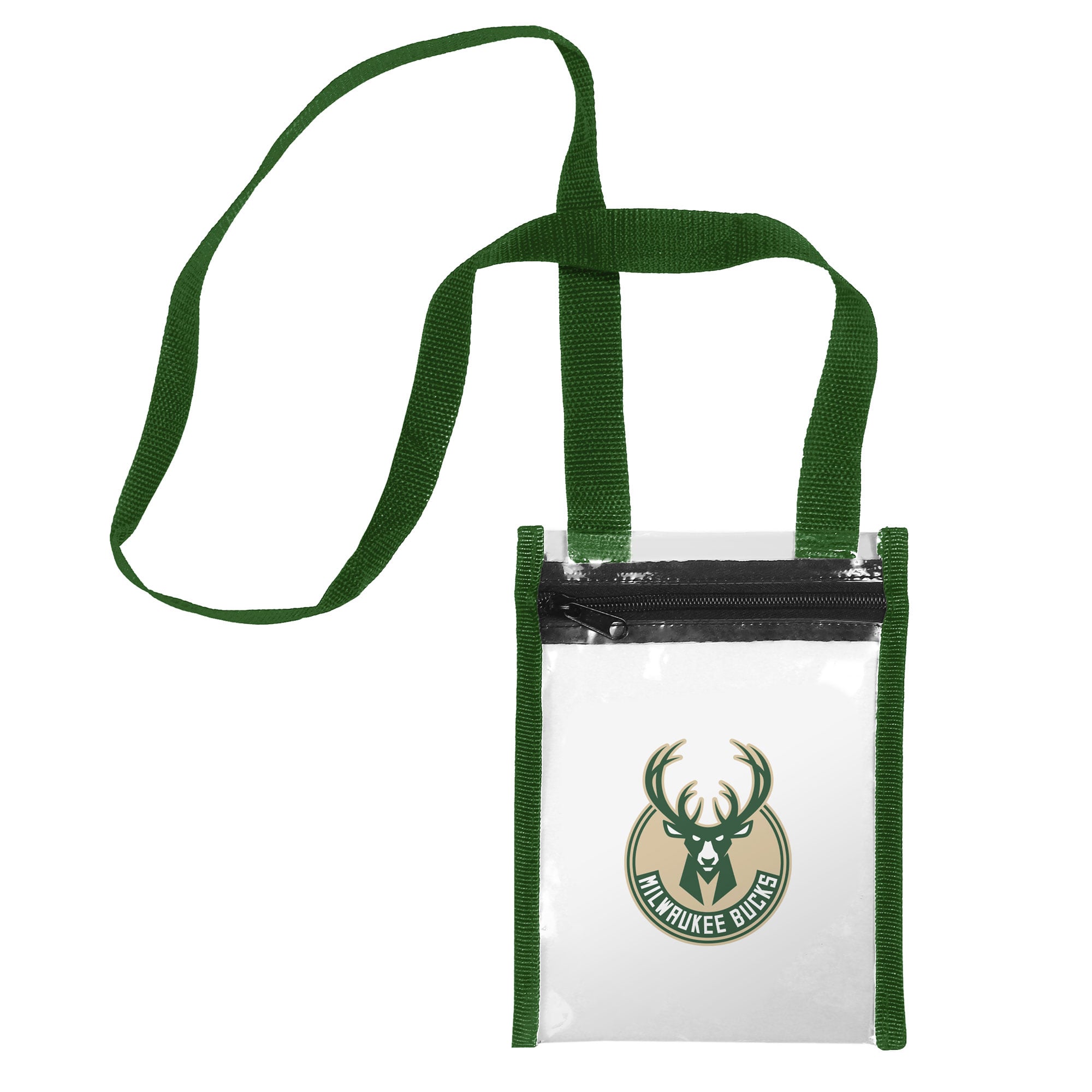 FOCO Milwaukee Bucks To Go Clear - Crossbody Tote Bag