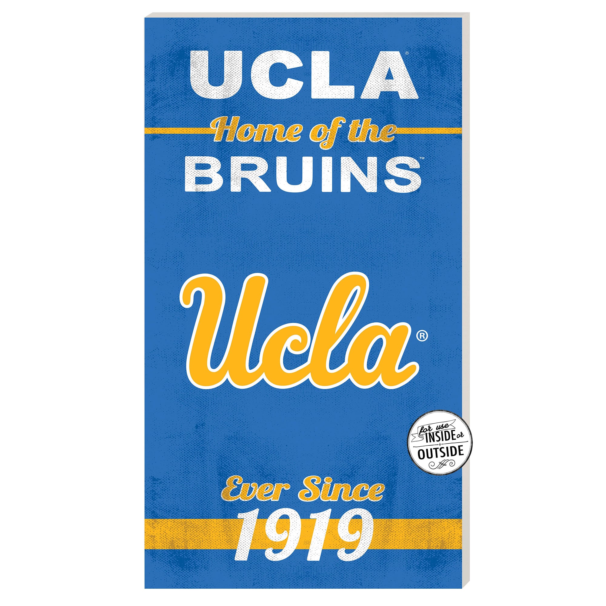 UCLA Bruins 11'' x 20'' Home Of The Sign