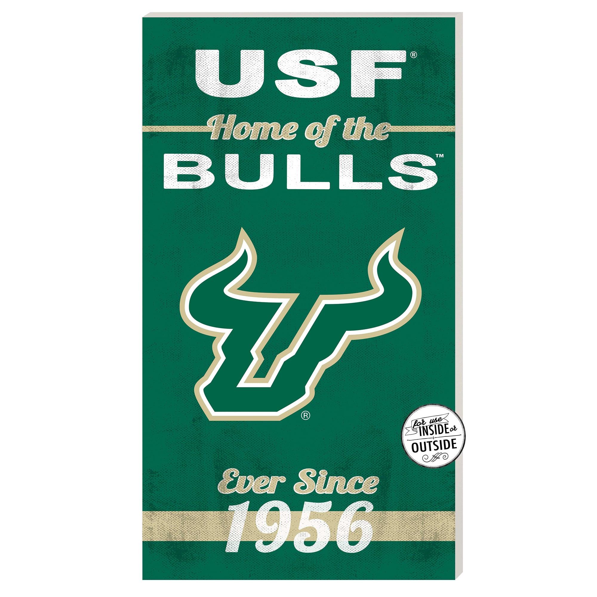 South Florida Bulls 11'' x 20'' Home Of The Sign