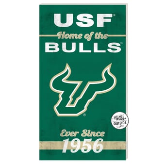 South Florida Bulls 11'' x 20'' Home Of The Sign