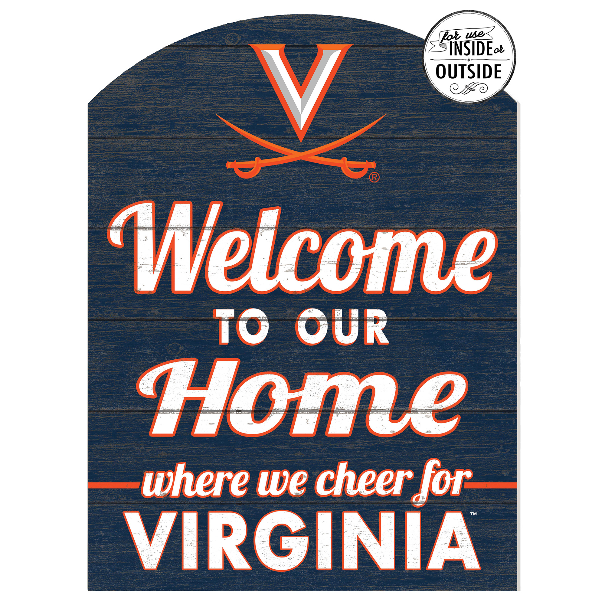 Virginia Cavaliers 16'' x 22'' Marquee Sign
