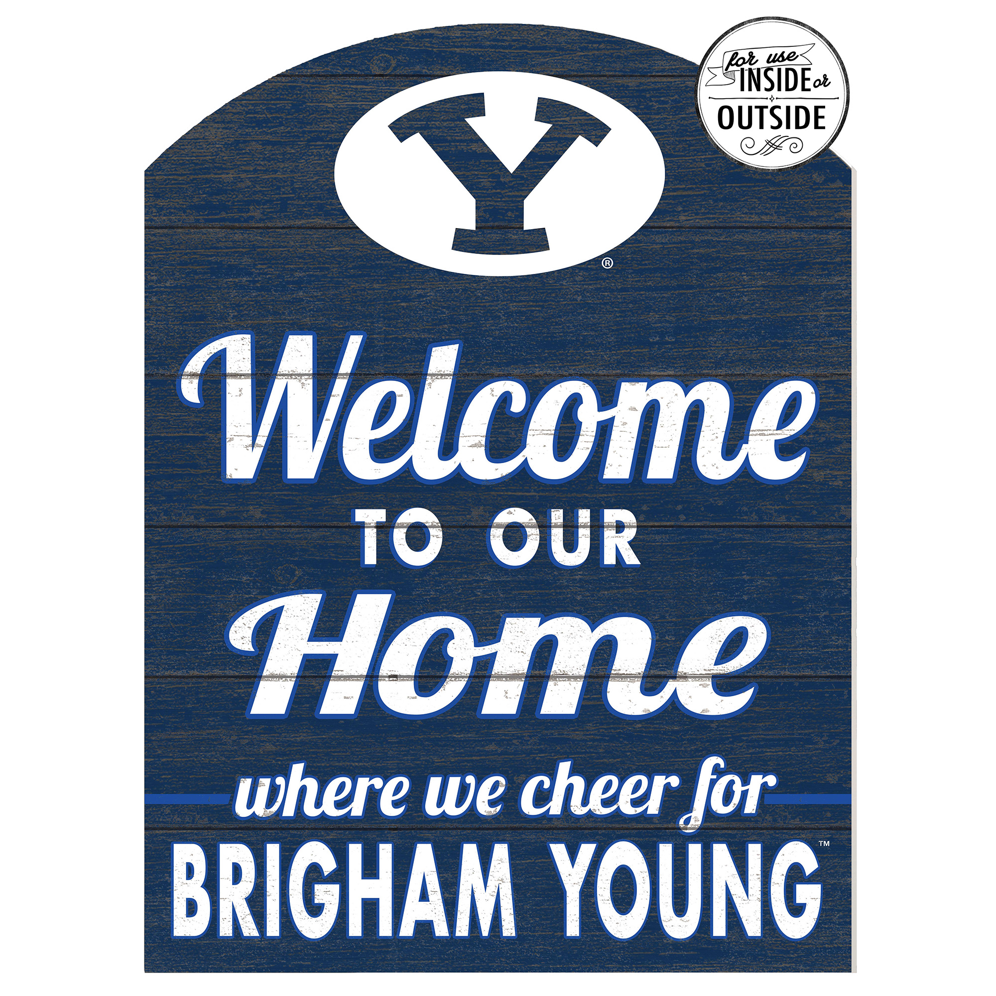 BYU Cougars 16'' x 22'' Marquee Sign