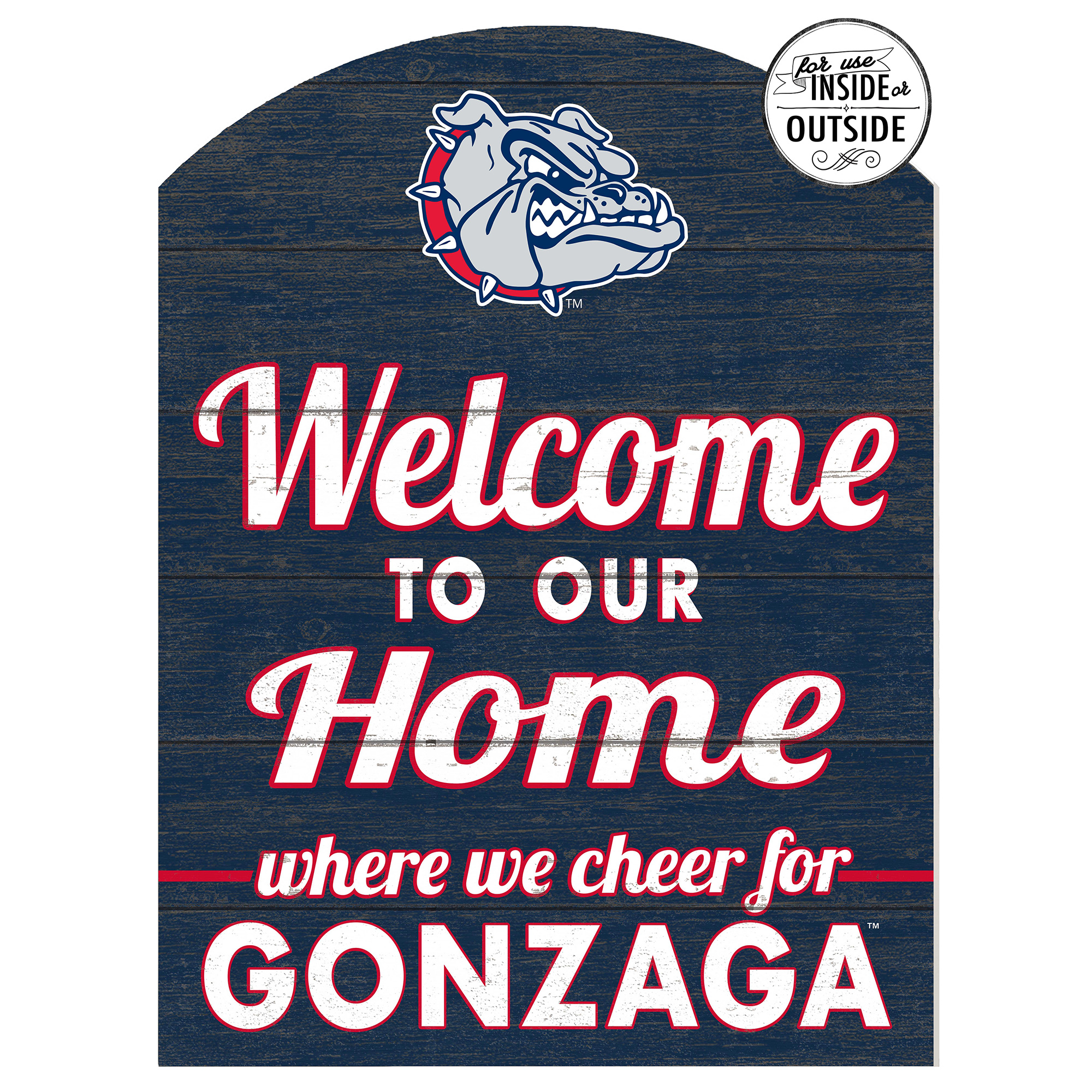 Gonzaga Bulldogs 16'' x 22'' Marquee Sign