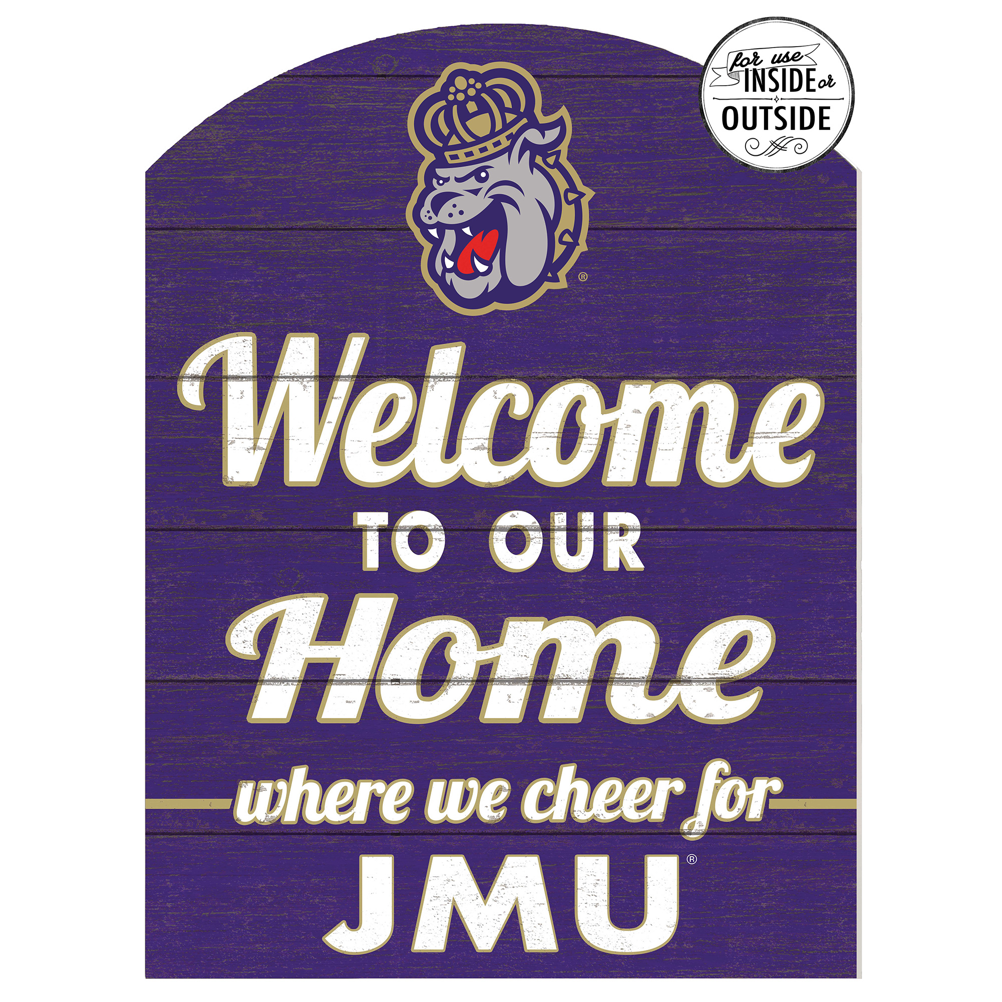 James Madison Dukes 16” x 22” Marquee Sign