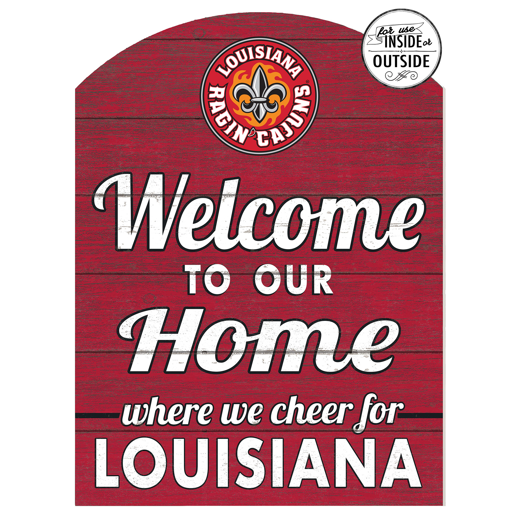 Louisiana Ragin' Cajuns 16'' x 22'' Marquee Sign