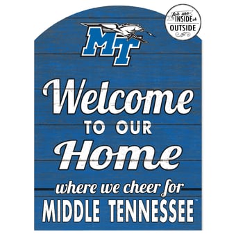MTSU Blue Raiders 16'' x 22'' Marquee Sign