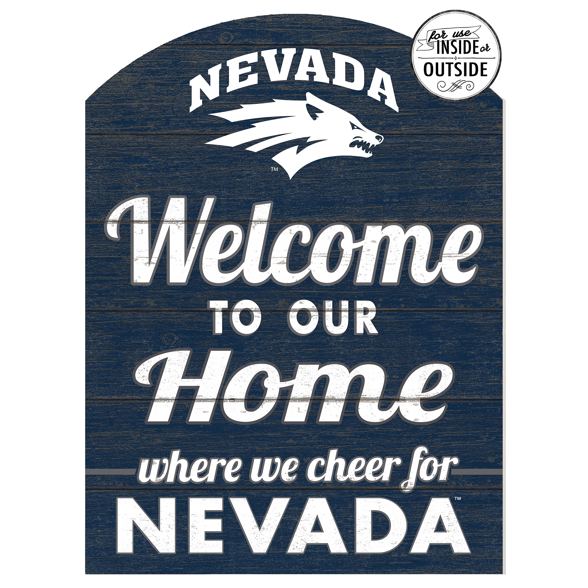 Nevada Wolf Pack 16'' x 22'' Marquee Sign