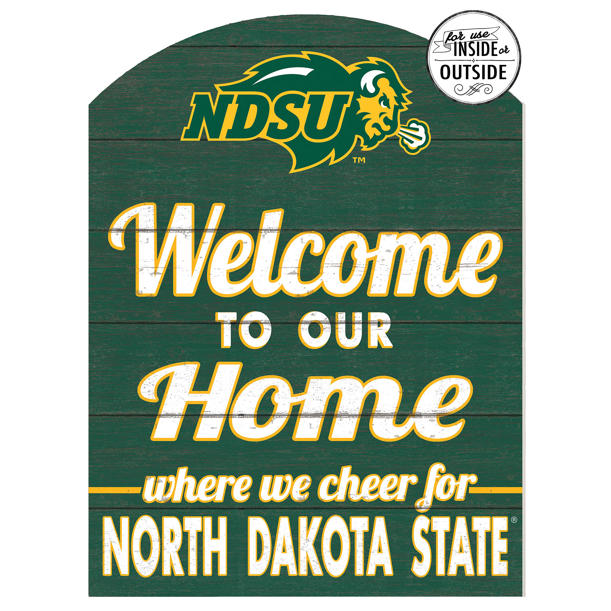 NDSU Bison 16'' x 22'' Marquee Sign