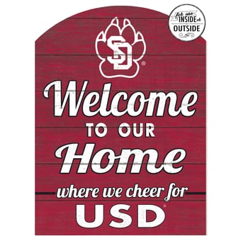 South Dakota Coyotes 16'' x 22'' Marquee Sign