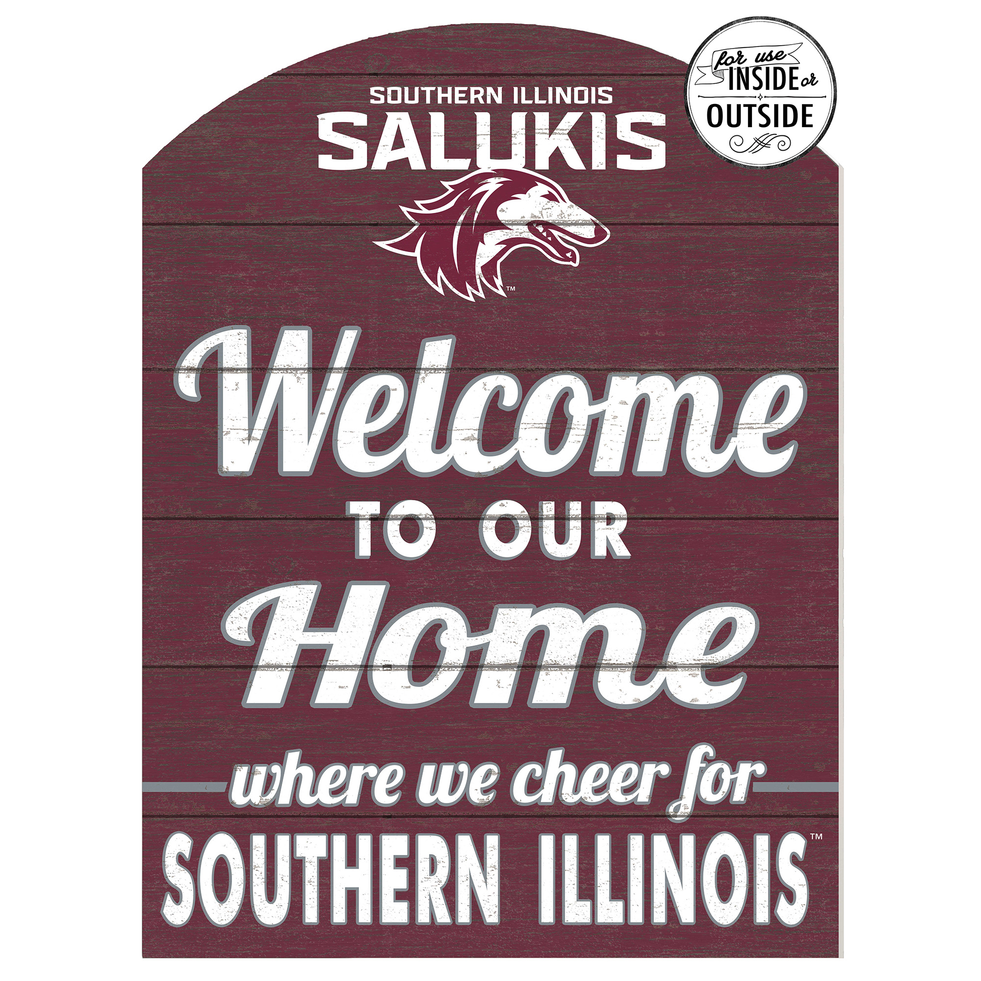Southern Illinois Salukis 16'' x 22'' Marquee Sign