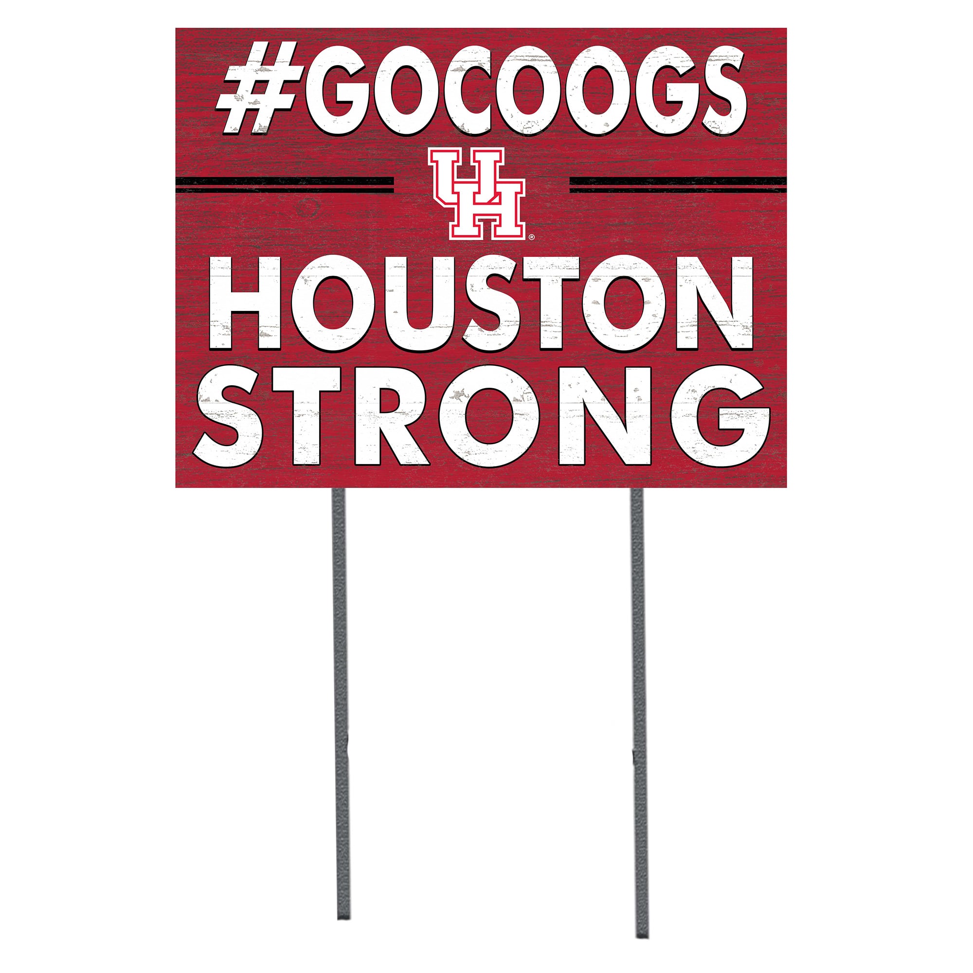 Houston Cougars 18'' x 24'' I Chose Lawn Sign