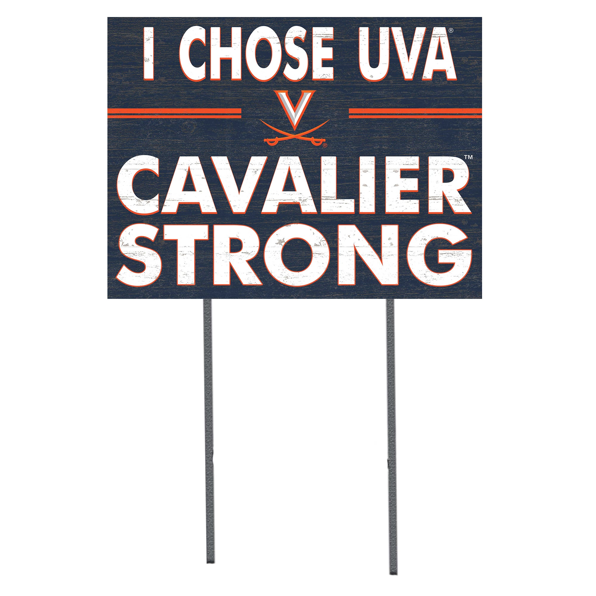 Virginia Cavaliers 18'' x 24'' I Chose Lawn Sign