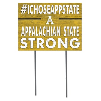 Appalachian State Mountaineers 18'' x 24'' I Chose Lawn Sign